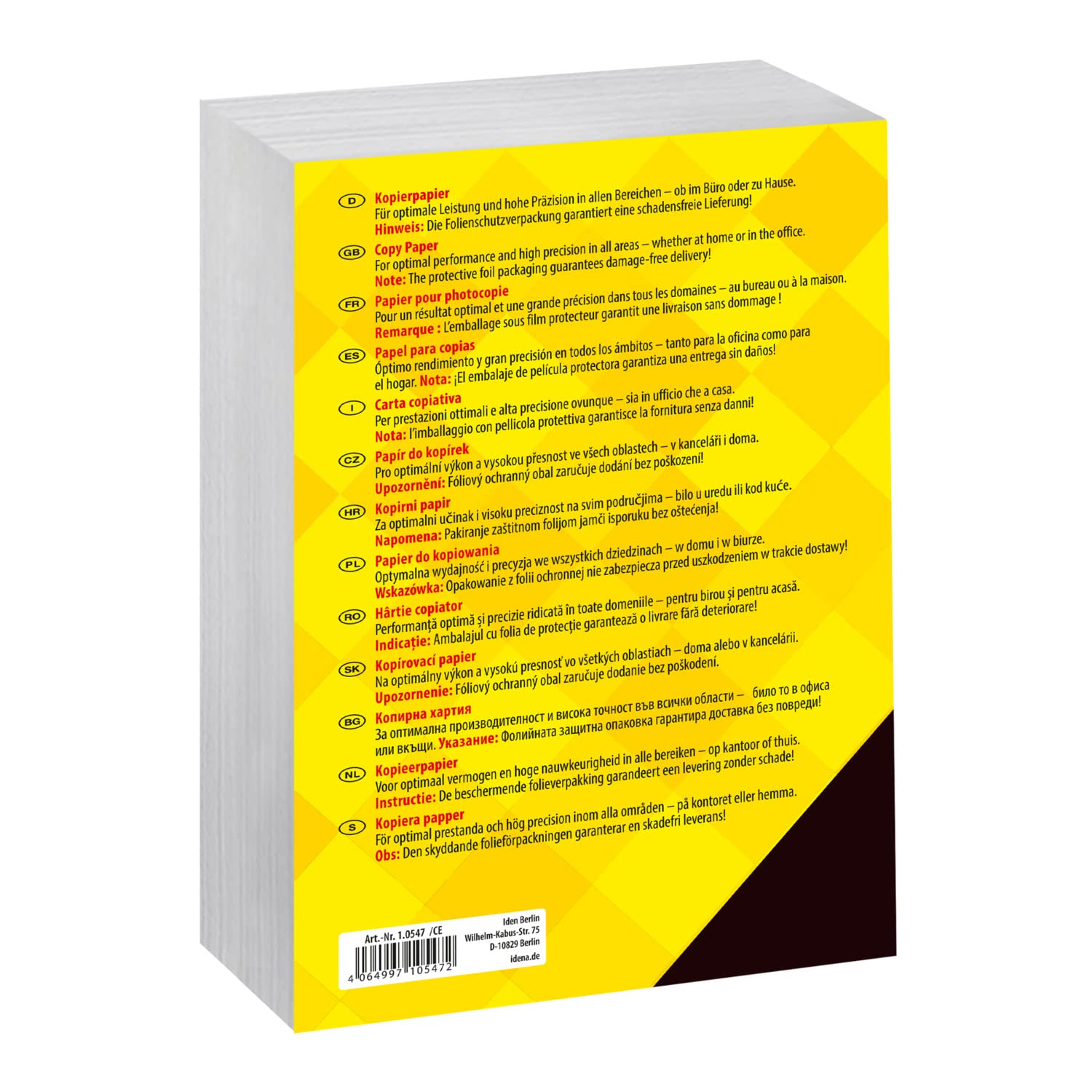 Carta Per Fotocopie Idena - A5, 500 Fogli, 80 G/m², Per Stampanti E Ufficio - Foto 4