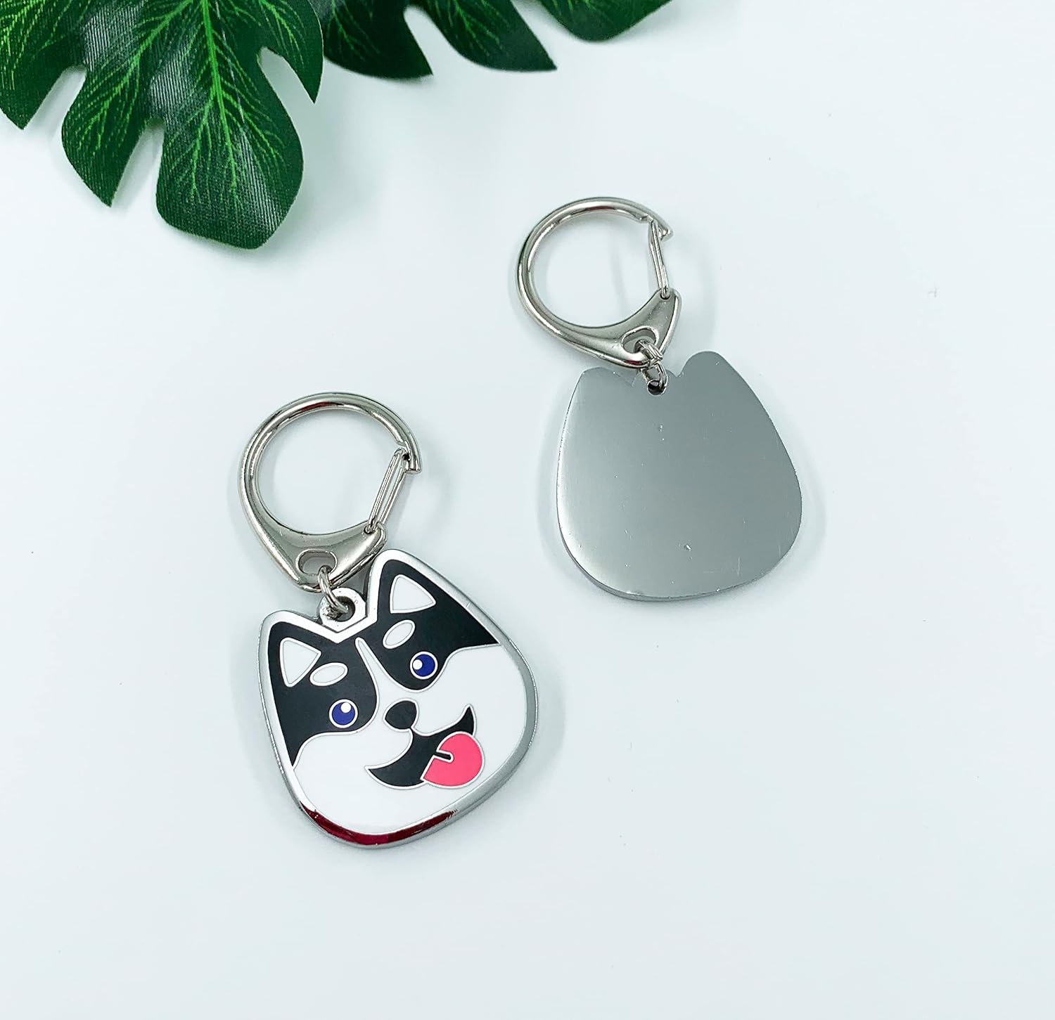 Cute Puppy Dog Keychain,Charm Pet Pendant Accessories,Dog Pattern Bag Pendant Decoration for Dog Lover image 2