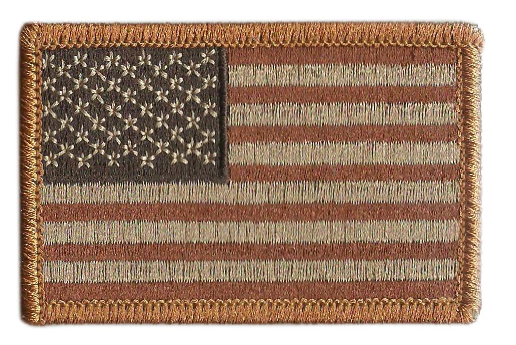 Tactical USA Flag Patch - Subdued Red White Blue by Gadsden and Culpeper