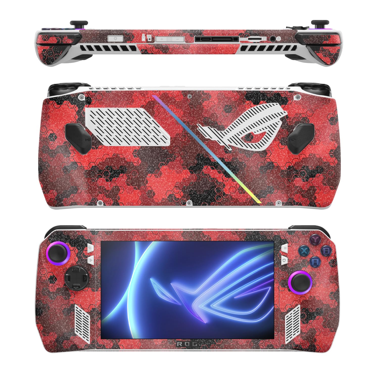 MightySkins Skin Compatible with Asus ROG Ally - Puppy Fall | Protective, Durable, and Unique Vinyl Decal wrap Cover | Easy to Apply, Remove, and Change Styles