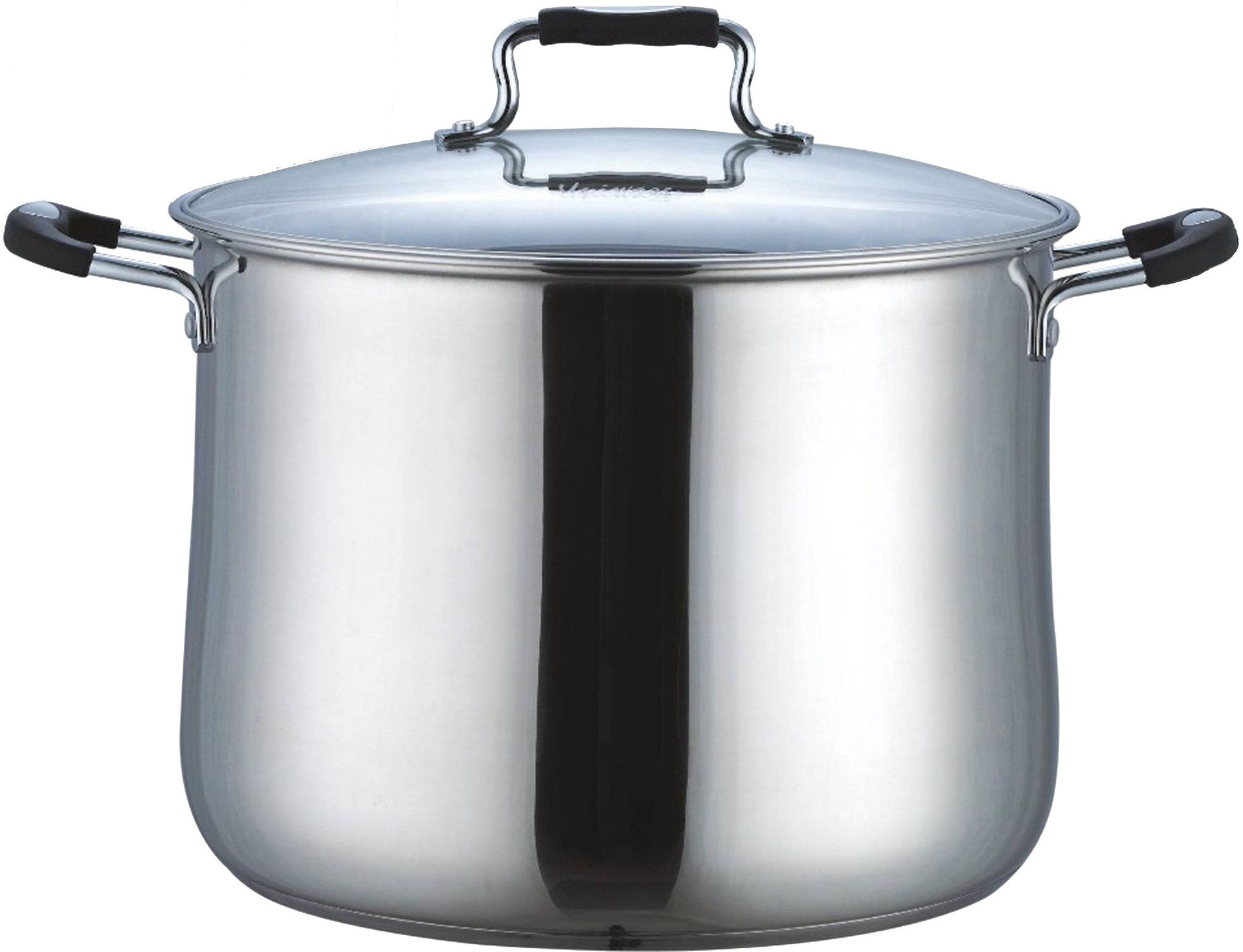 Uniware Stainless Steel Deep Sauce Pot With Lid Oven Safe