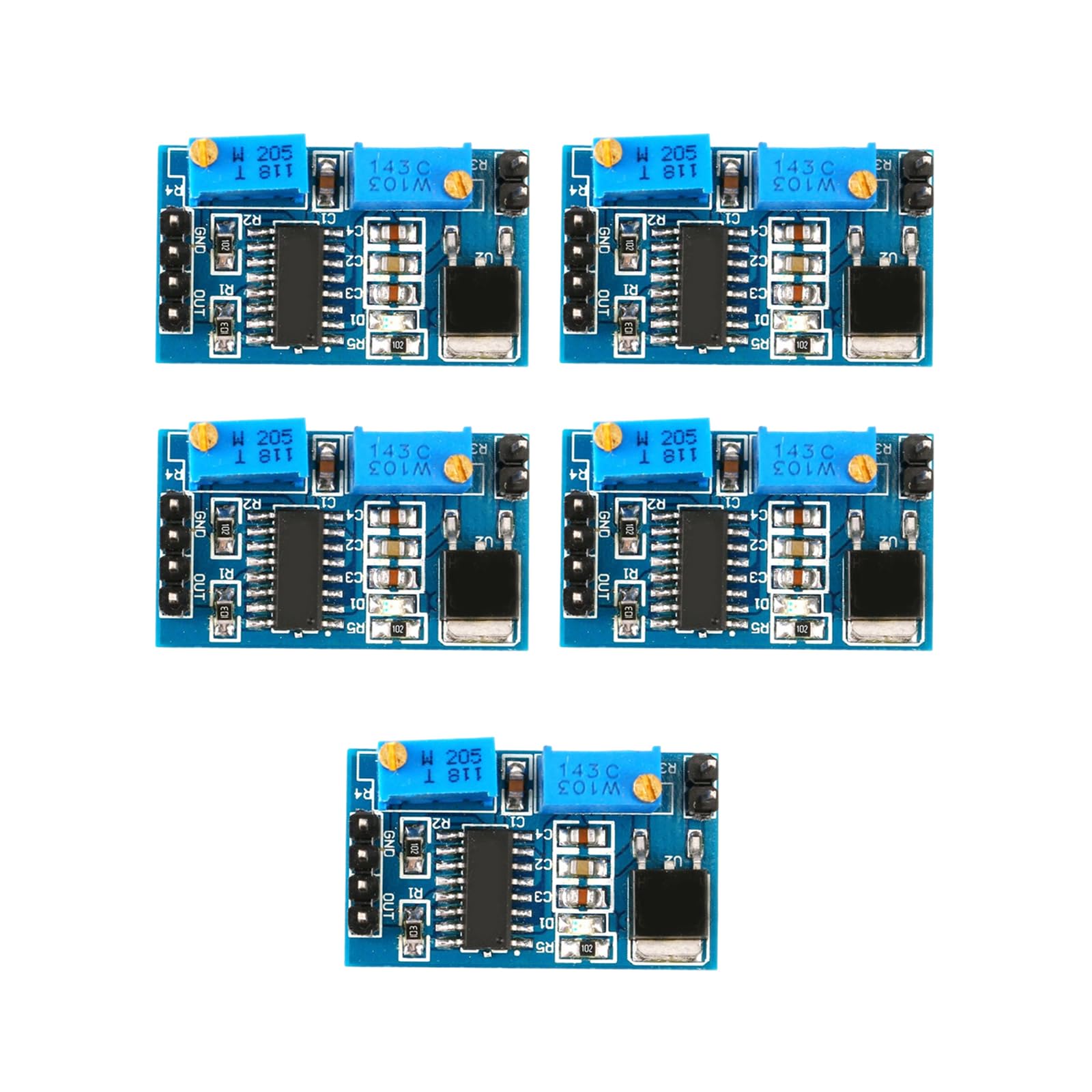 SG3525 PWM signal generator with 78M05 voltage regulator, suitable for switching power applications PWM controller board