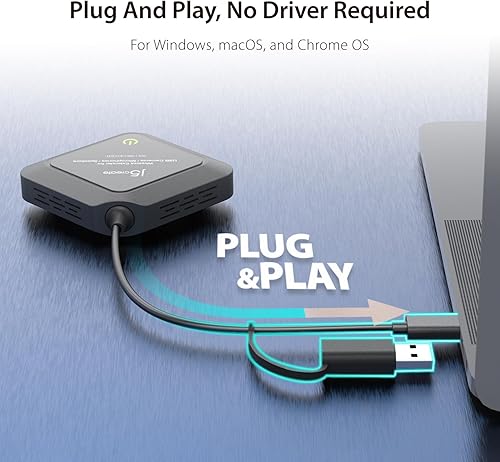 Miniatura 6 de j5create Extensor Inalámbrico para Cámara Web USB, Micrófonos o Altavoces, Ideal para Transmisiones y Conferencias, Sin Compatibilidad