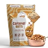 Snackathon Caramel Bits, 11 OZ Resealable Bulk Bag, Unwrapped Classic Sweet & Buttery Caramel Chips for Baking, Melting & Candy Making, Made in USA