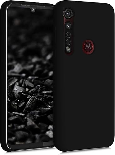 Miniatura 1 de kwmobile Funda compatible con Motorola Moto G8 Plus - Funda de silicona TPU con acabado suave - Negro