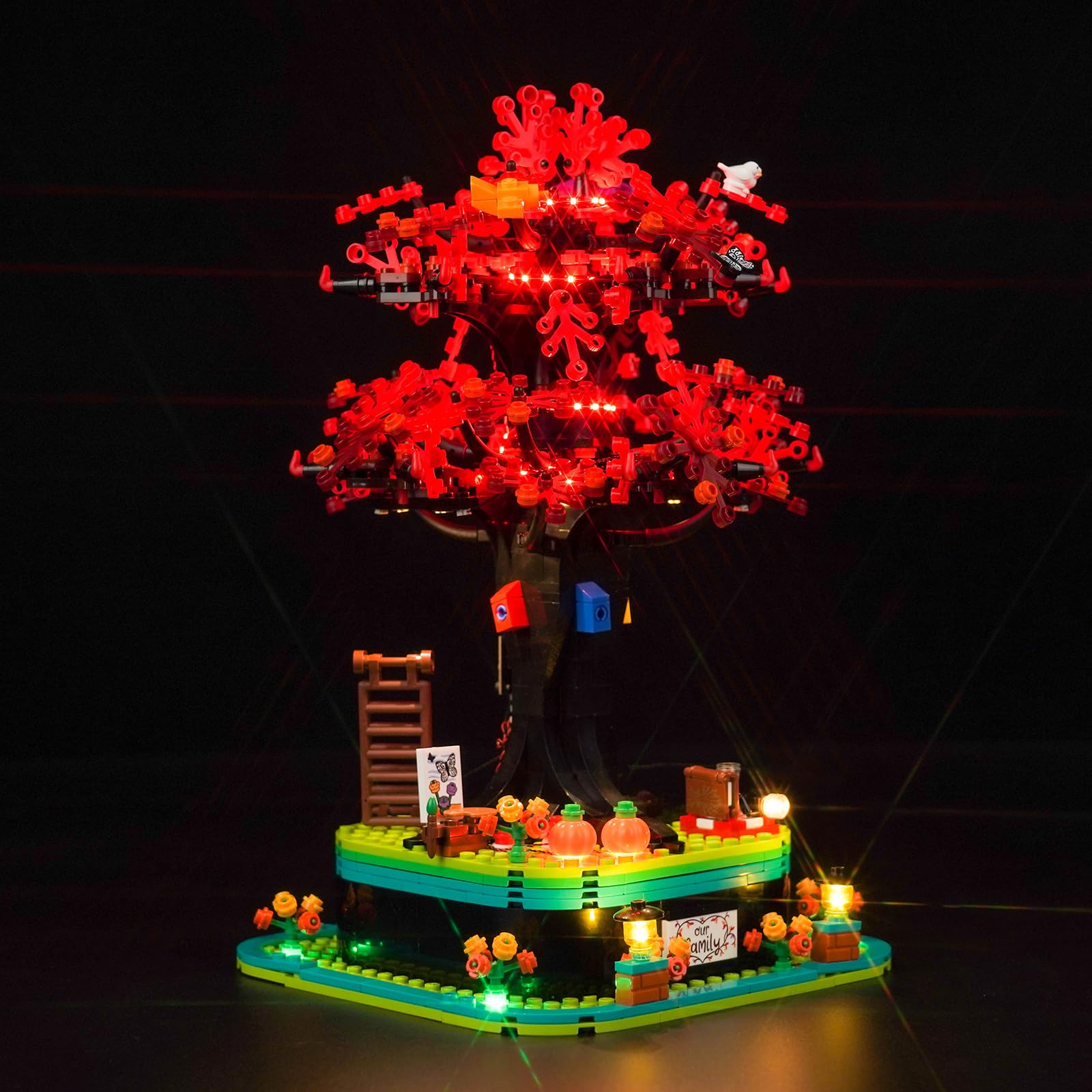 BrickBling Juego de Luces LED Compatible con Lego 10311 Orquídea Botánica Set (solo luces, no incluye bloque de construcción), versión de control — view 24