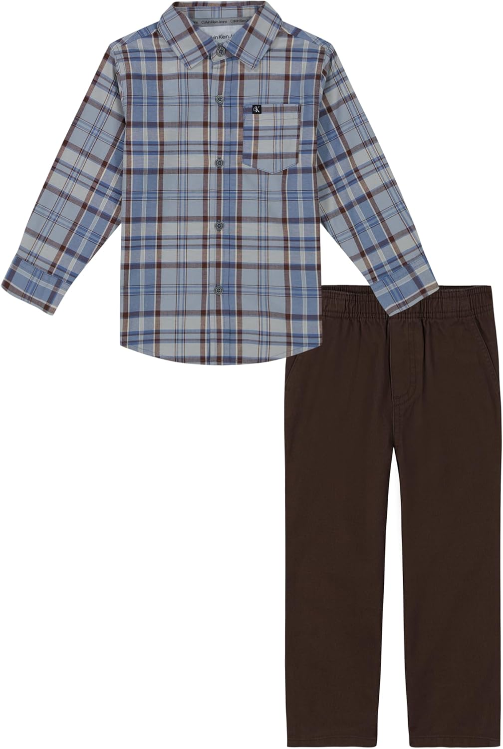 Calvin Klein boys 2pc Woven Pant Set