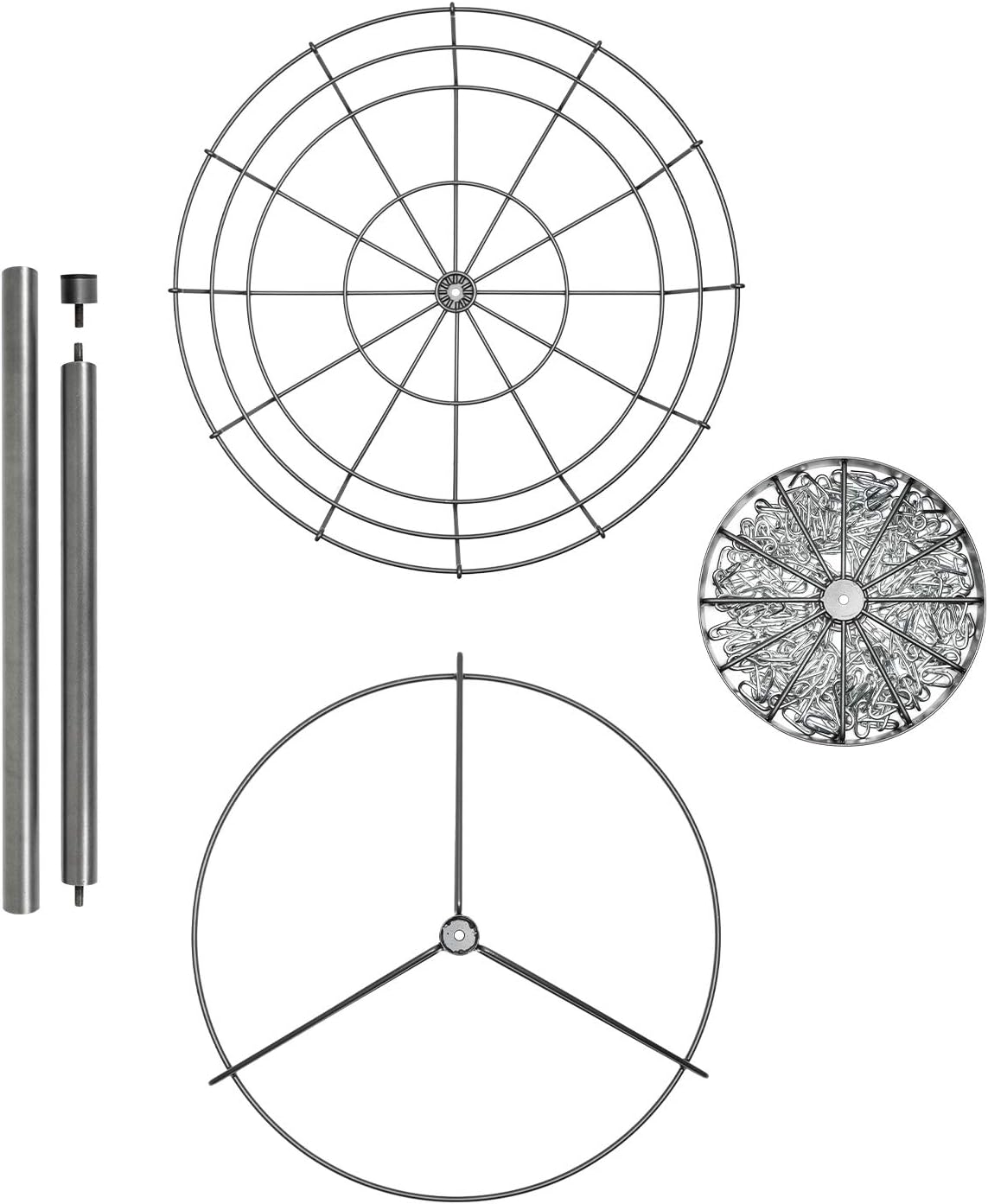 Dynamic Discs Marksman Lite Disc Golf Basket | Precision Frisbee Golf Basket | 12 Chain Portable Disc Golf Target | Easy Assembly & Lightweight