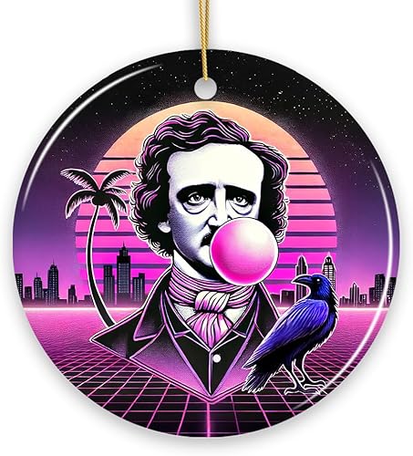 Miniatura 14 de Vaperwave Mrs Frankenstein - Adorno retro de terror de neón, estilo clásico y decorativo de los años 80 Vaperwave Mrs Frankenstein - Adorno de