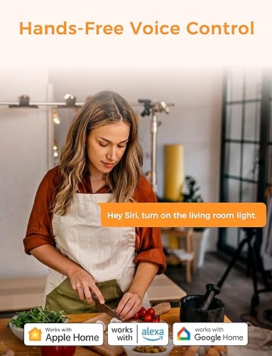 Miniatura 5 de Refoss Interruptor inteligente de un solo polo, requiere cable neutro, compatible con Apple HomeKit, Tienda Alexa y Hey Google, control remoto y por