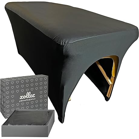 Curvy Massage Bed Topper - Wipeable, Waterproof, Form-Fitting for Salon and Spa