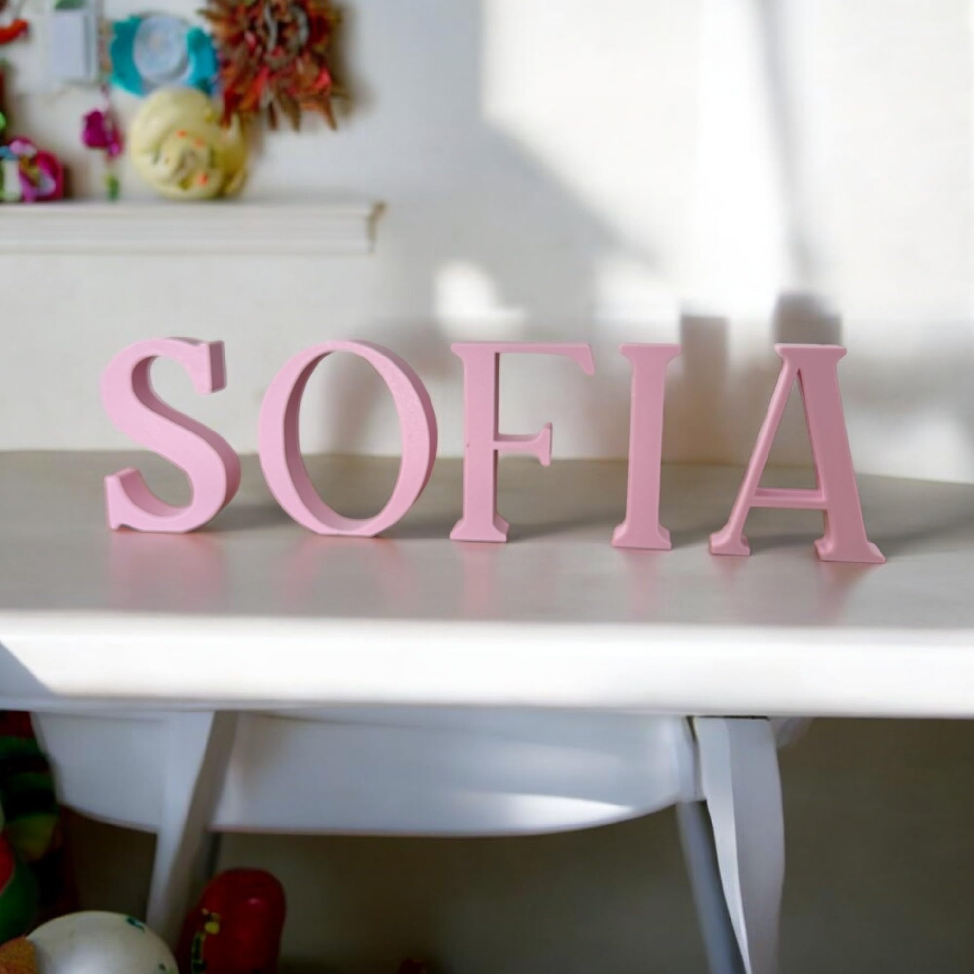 Nombre Decorativo Personalizado, Mesa Dulce, comuniones, cumpleaños, Decoracion Infantil.
