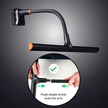 Daylight Company Easel Lamp GoTM Premium 95+ CRI LED Art Lamp with 3-Step Dimmer, USB-C Cable, and Built-in Battery for Superb Color Reproduction and Uninterrupted Illumination