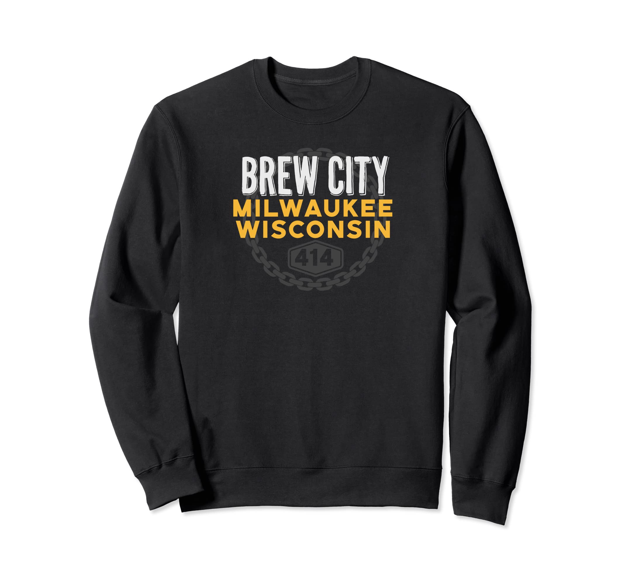 Funny BREW CITY Milwaukee Wisconsin Sweatshirt