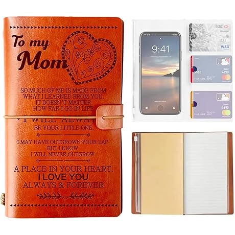 Memories for Mom Leather Journal: A Thoughtful Expression of Love and Gratitude