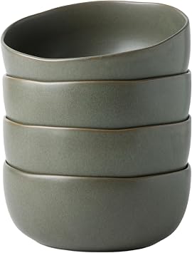 AmorArc Stoneware Cereal Bowls