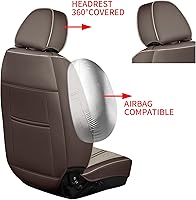 Vista 39 de GXT Bench Seat Cover, Premium Faux Leather Bench Seat Covers for Trucks - Universal Fit for Most Sedans SUV Pick-up Truck, Durable for Long Lasting