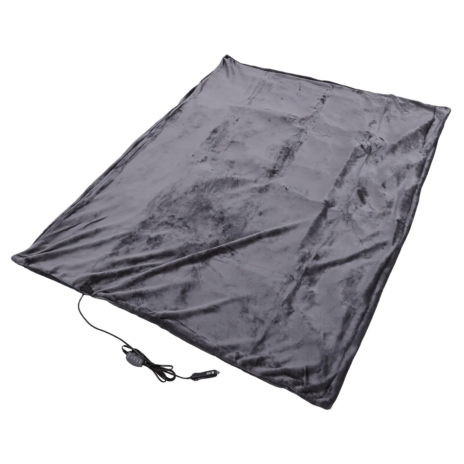 Yctze Couverture Chauffante pour Voiture 12 V, 59 X 39 Po, 3 Réglages de