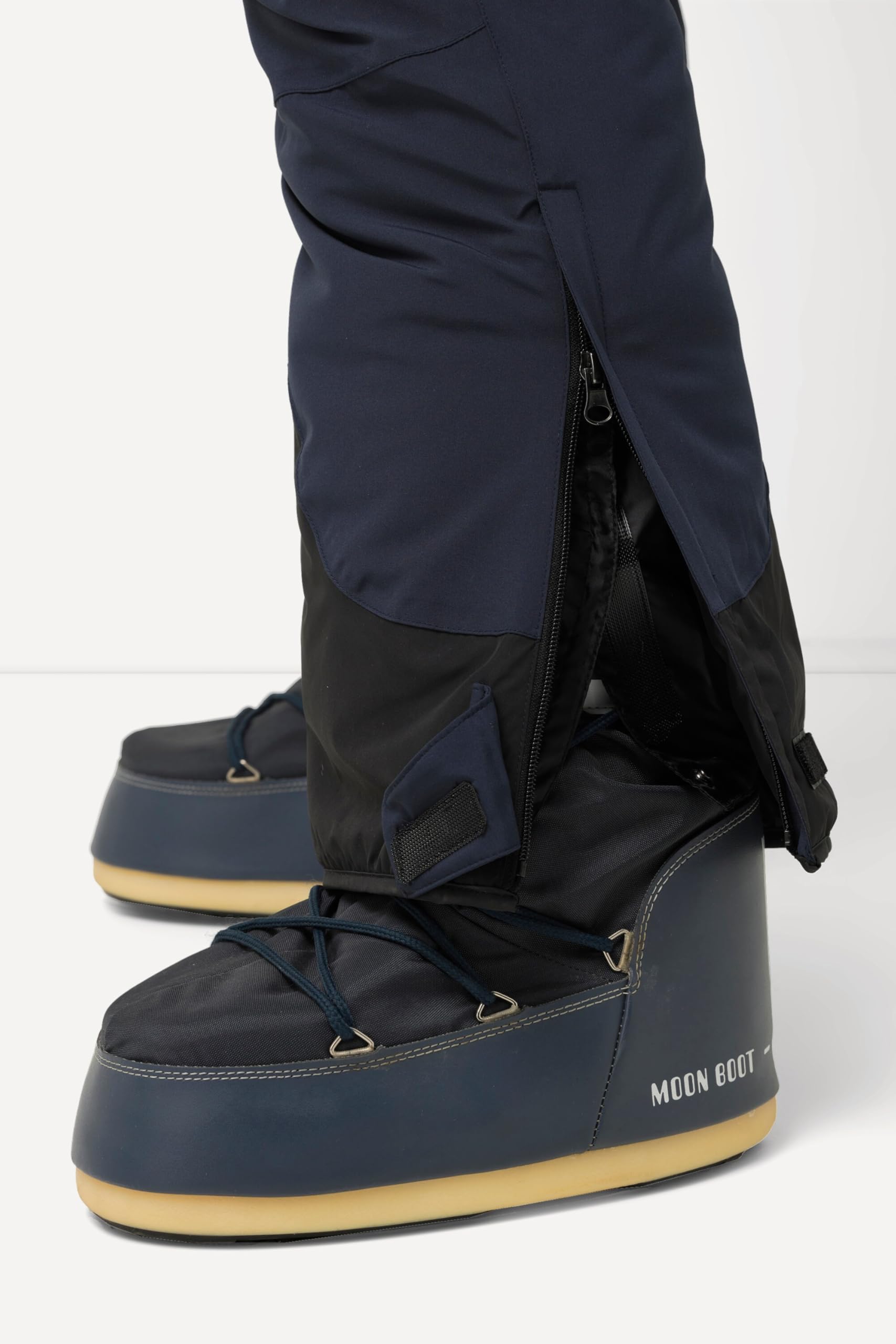 Ulla Popken Femme Grandes Tailles Pantalon Technique de Ski HYPRAR, matière imperméable et Bande à Scratch 822318