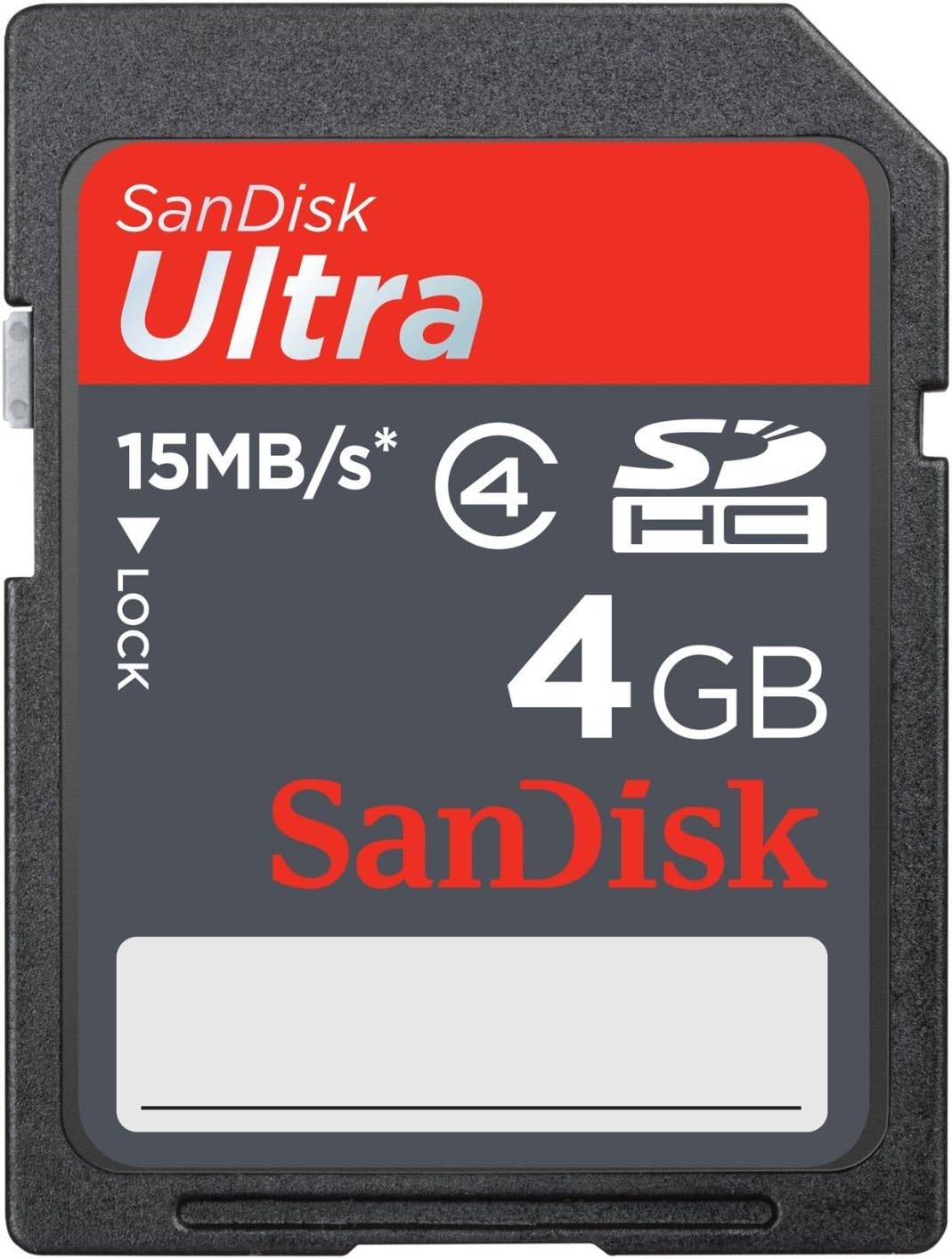 SanDisk Ultra II SDHC 4GB SD Memory Card (SDSDRH-004G-A11, US Retail Package)