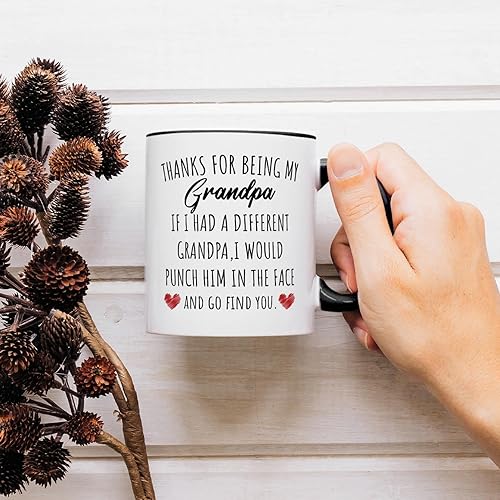 Miniatura 10 de Best Buckin Grandpa Ever - Taza de café para el día del padre, Navidad, cumpleaños, regalo para el abuelo, regalo para el abuelo, taza de té de 11