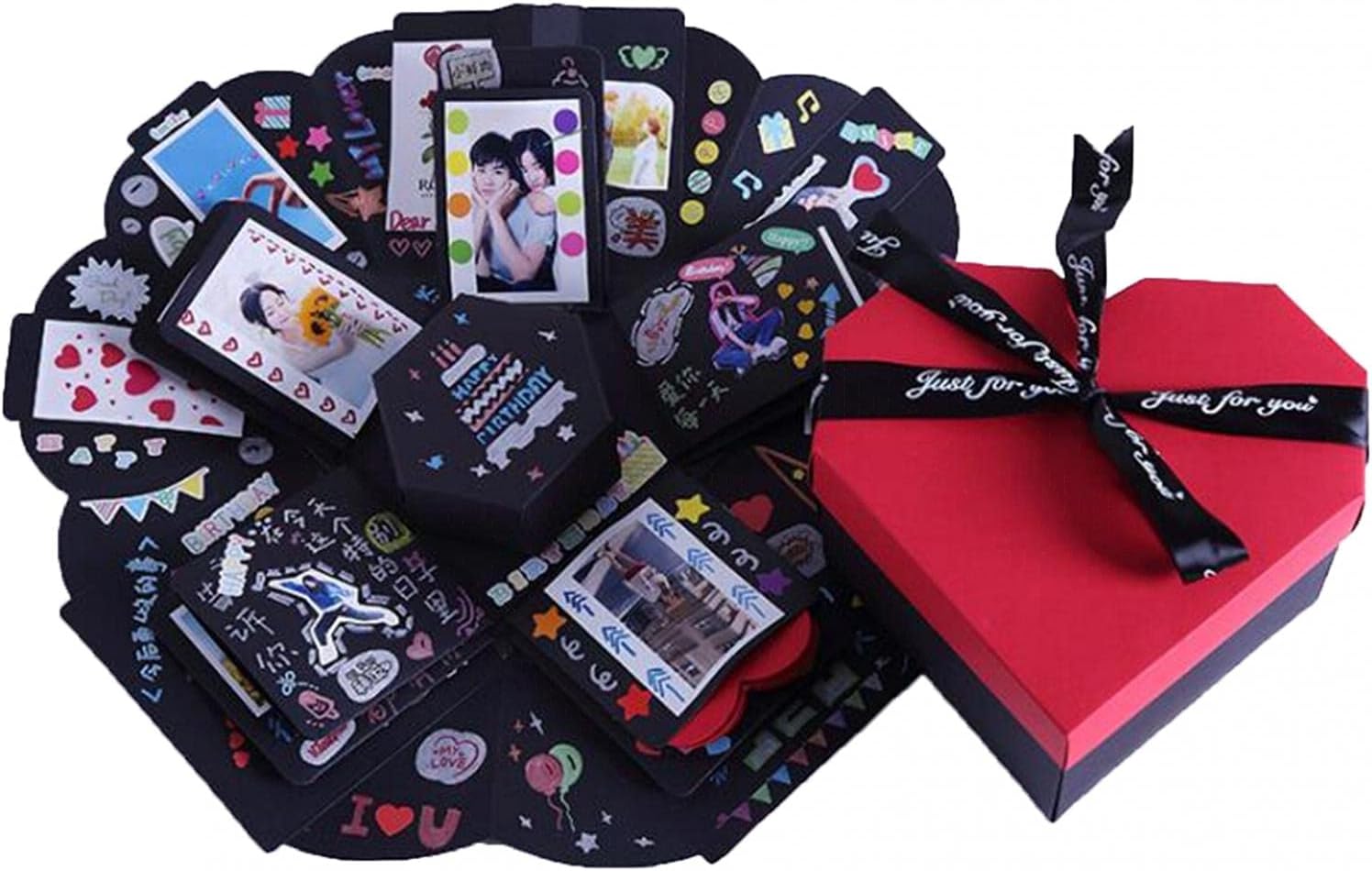 Grandwen サプライズボックス Diy アルバム 手作り 爆発ボックス ギフトボックス ハンドメイド 母の日 誕生日 プレゼント ロマンチック ギフト カップル ラブメモリフォトアルバム 写真収納 贈り物 思い出記録用 フォトアルバム 記念日贈り物 サプライズ ボックス Diy Grandwen サプライズボックス Diy アルバム 手作り 爆発ボックス ギフトボックス ハンドメイド 母の日 誕生日 プレゼント ロマンチック ギフト カップル ラブメモリフォトアルバム 写真収納 贈り物 思い出記録用 フォトアルバム 記念日贈り物 サプライズ ボックス Diy