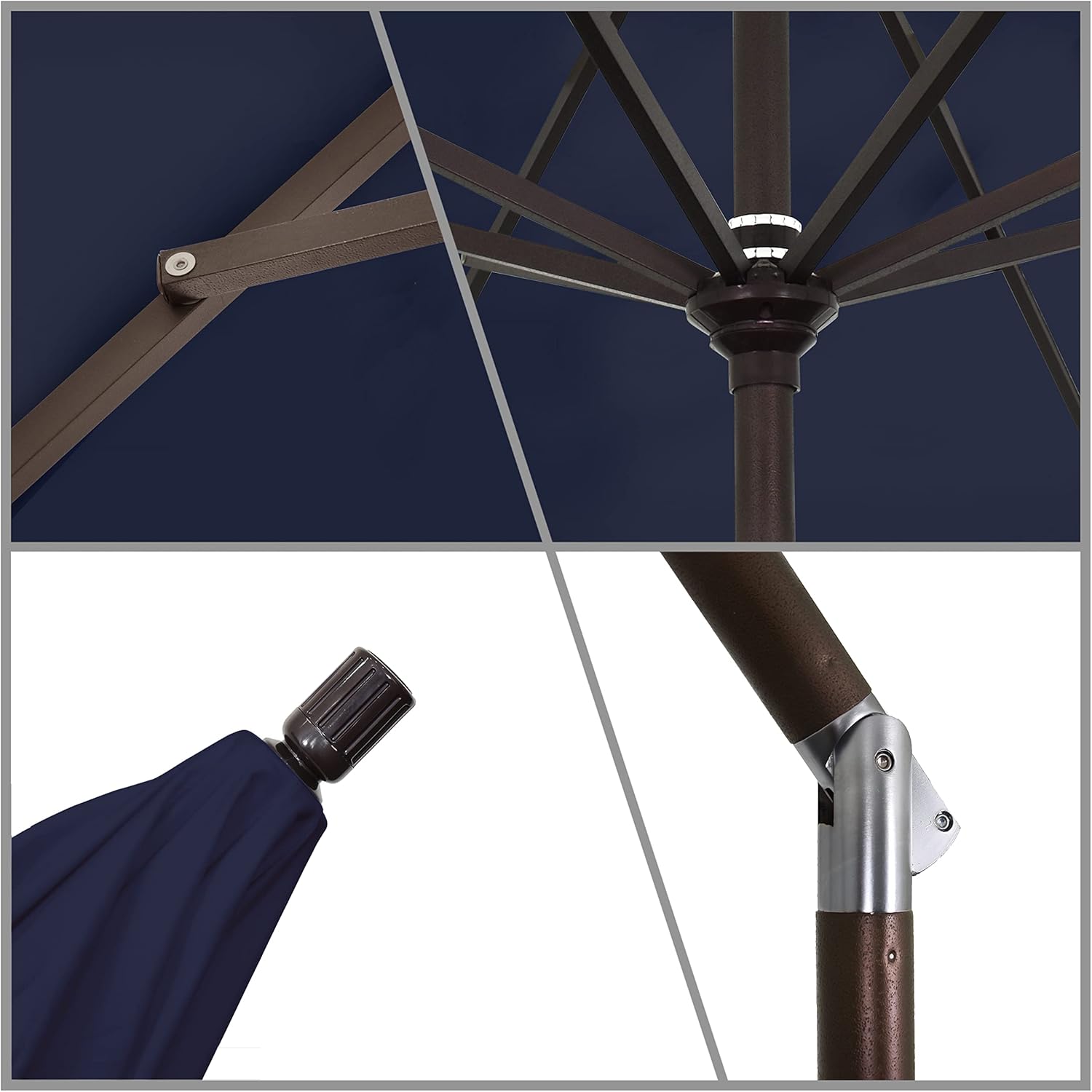 California Umbrella 11' Rd Tahoe Series Aluminum Patio Umbrella