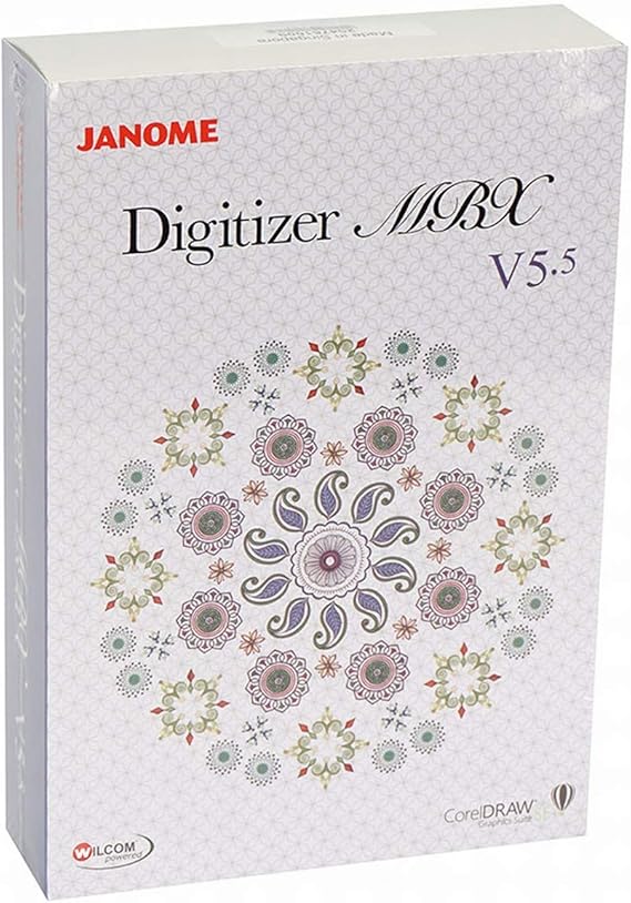Janome Digitizer Mbx V5 5 Version Complete Nouveau Programme De Broderie Pour La Creation De Motifs Personnalises Amazon Fr Cuisine Et Maison