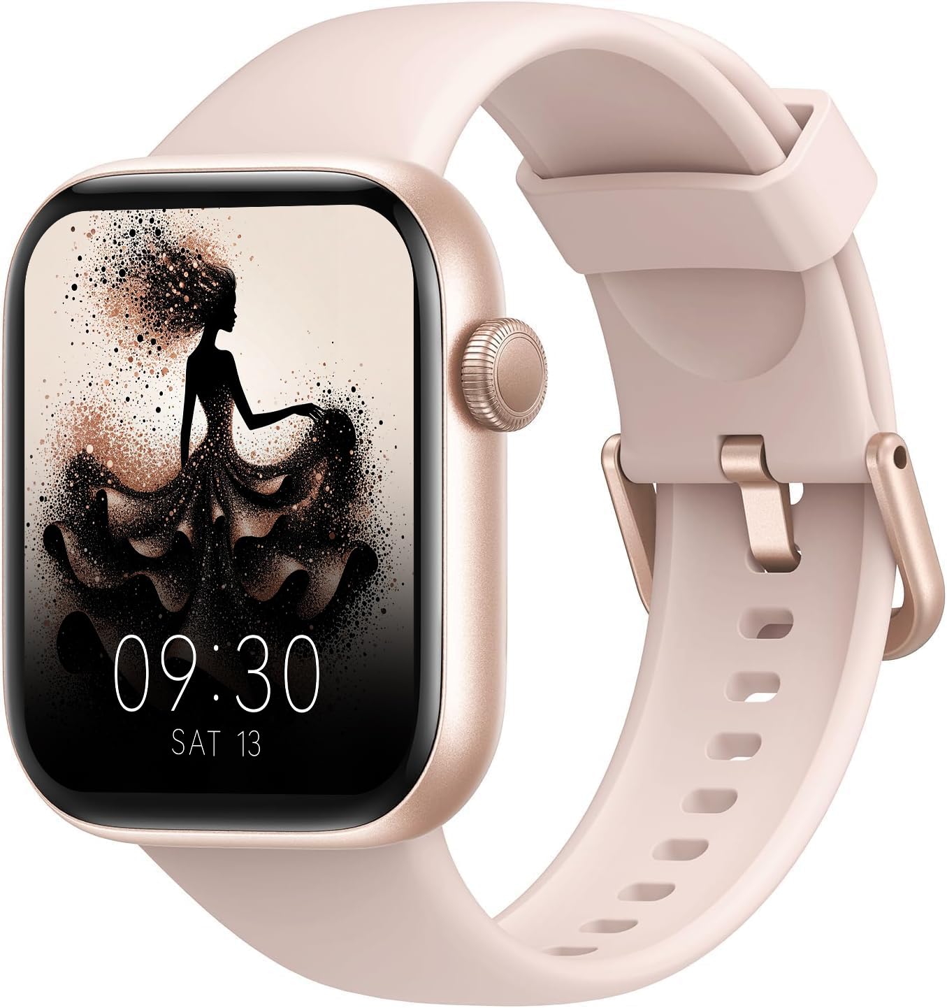 Smart Watch for Men Women Answer/Make Call, 1.85" Smartwatch, Fitness Watch with Heart Rate Blood Pressure Sleep Monitor, 140+Sports, IP68 Waterproof