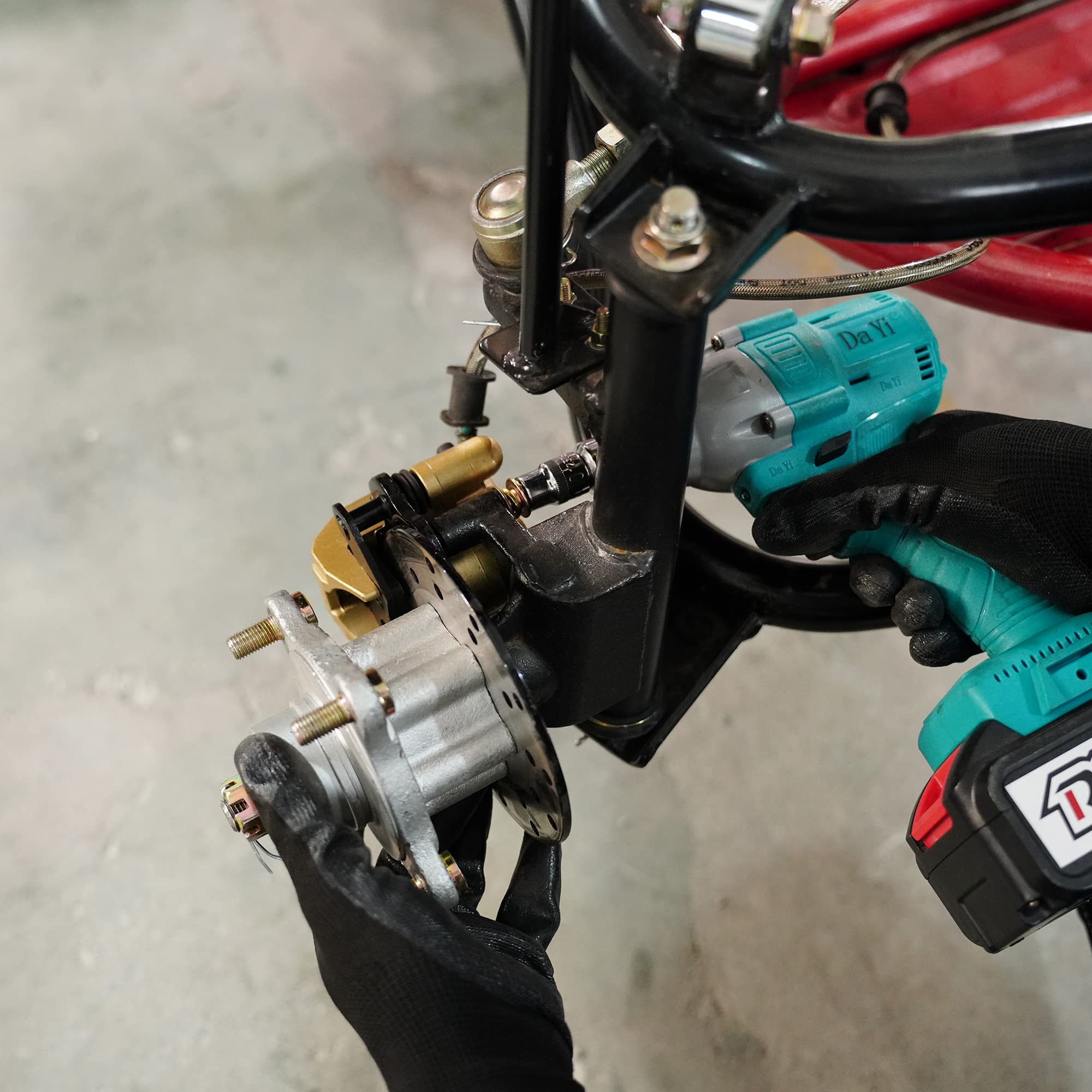 Juego de pastillas de freno delanteras y traseras para Trailmaster XRS XRX Blazer 150 150cc Go Kart Buggy