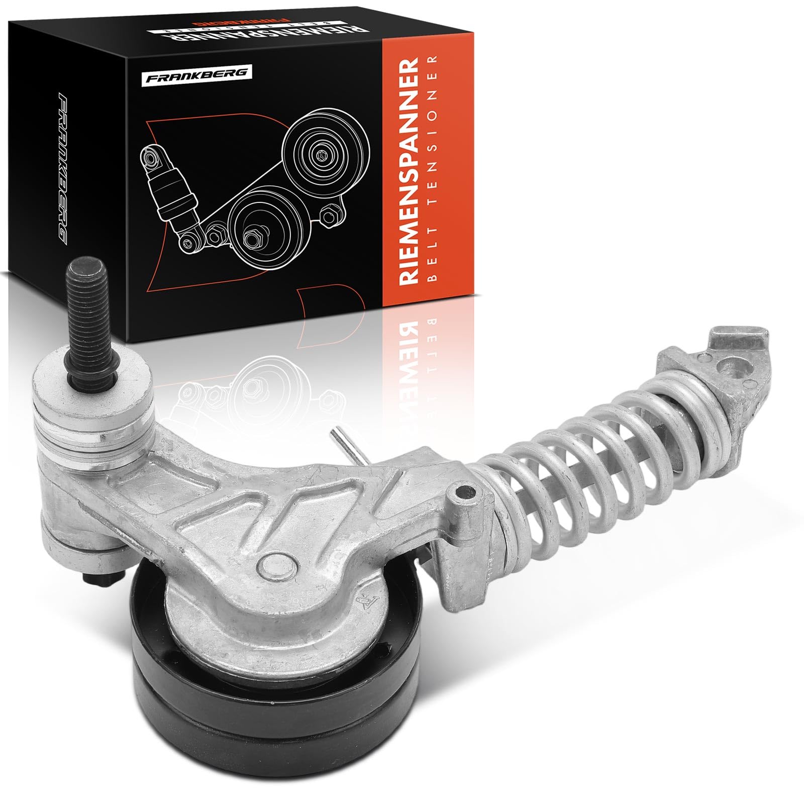 Frankberg Polea tensora para correa trapezoidal 55565236 | Compatible con: Corsa D S07, Tour combinado, Caravana Astra G T98, Corsa C Caja/Hatchback X01, Astra H CC L08, Astra J
