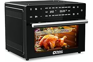 Kitchen in the Box 32 QT Extra Large Toaster Oven Air Fryer Combo