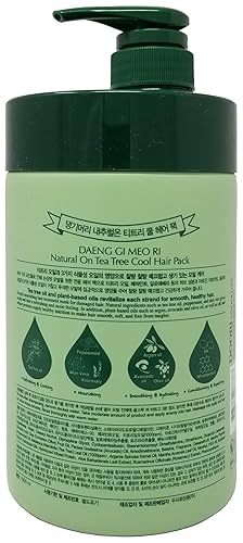 Miniatura 5 de Daeng Gi Meo Ri - Juego de champú y paquete de cabello fresco de árbol de té, 33.8 fl oz cada uno - Refrescante limpieza de belleza coreana para