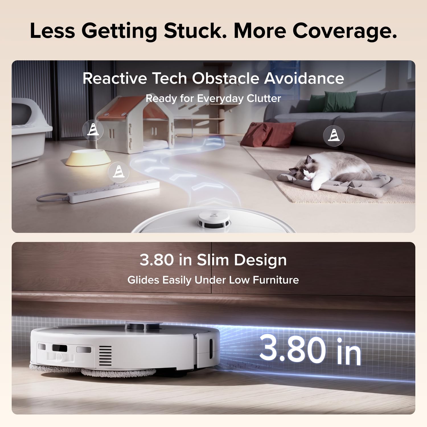 roborock 2026 New Qrevo 2 Pro Set Robot Vacuum and Mop, 25,000Pa Suction view 4