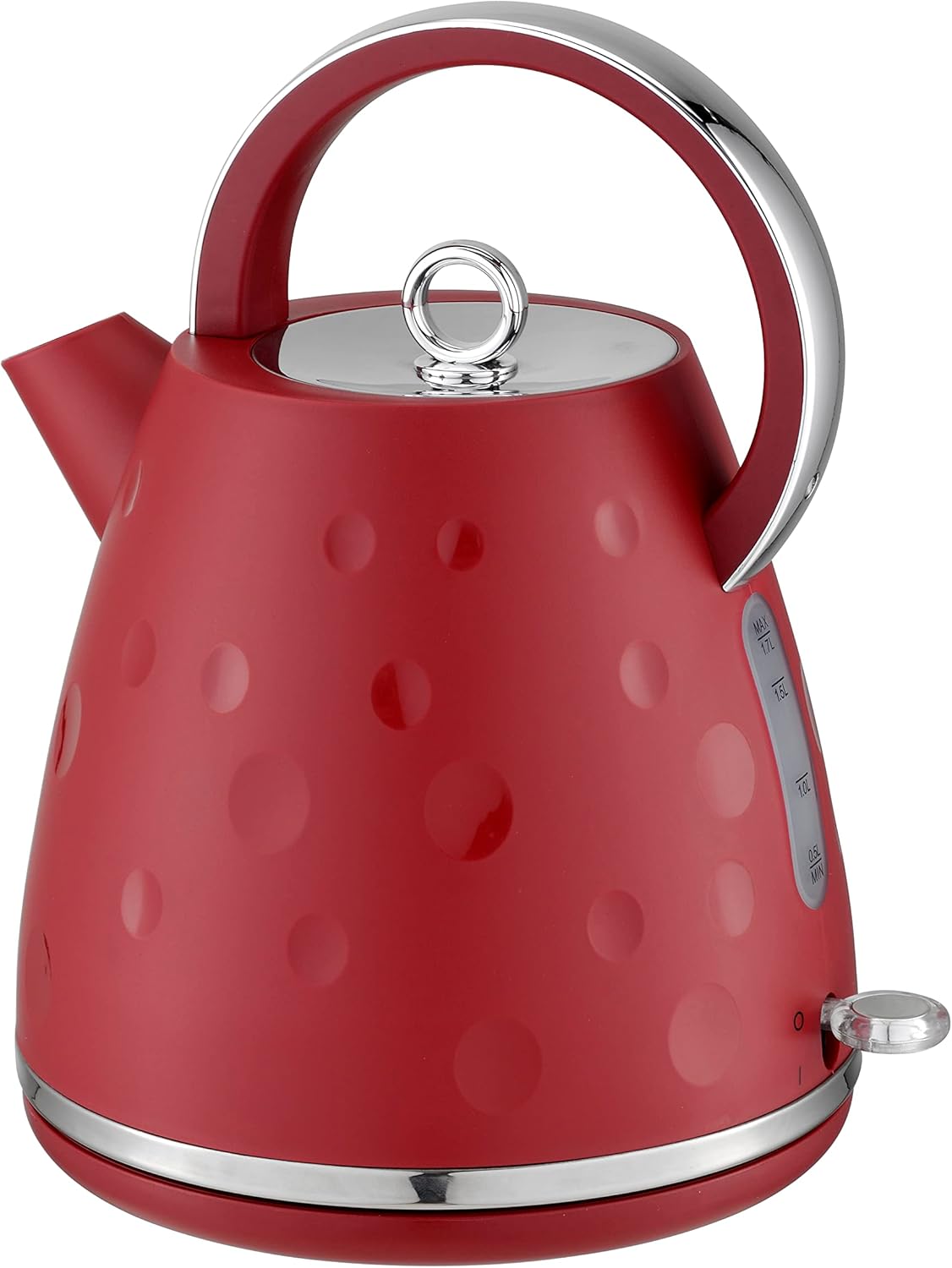 T4tec Quirky range British designed Fast Boil Kettle Red TT