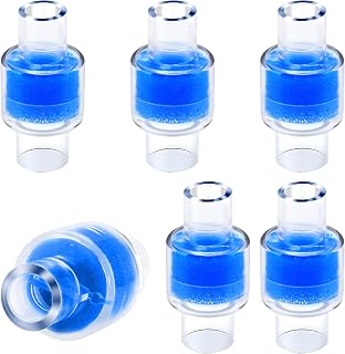 HME Heat Moisture Exchange Filter Compatible with Z1, Z2 HME Humidification Solution Filter Fit 22mm Diameter Tubing, Individually Sealed Packaging by TOMOON, 6 Pack