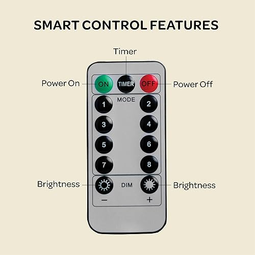 Miniatura 8 de 1000 luces LED de Navidad blanco frío Cadena de luces súper largas de 400 pies  Control remoto con 8 modostemporizadorregulable  Aprobado por UL