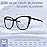ORANZI Reading Glasses for Women, 3 pack Fashion Oversized Blue Light Readers for Women, Spring Hinge Cat Eye Glasses Anti Eyestrain (B1 Mix, 1.75)
