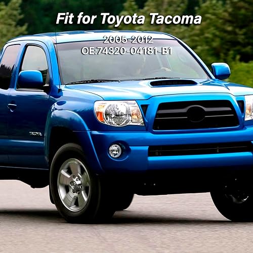 Miniatura 3 de Visera solar para el lado del conductor izquierdo compatible con Toyota Tacoma 2005-2012 con soportes para lentes de sol para visera solar de