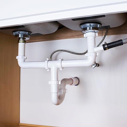 Miniatura 4 de Plumb Pak 30-8WK - Rama para lavavajillas, color blanco, 1-1/2 x 8 pulgadas, paquete de 1