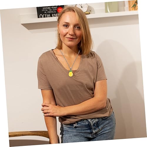 Miniatura 7 de SEWACC 40 piezas de tapones de resina para pulseras, artesanías de resina, aretes, dijes de frutas falsas, cabina de fotos