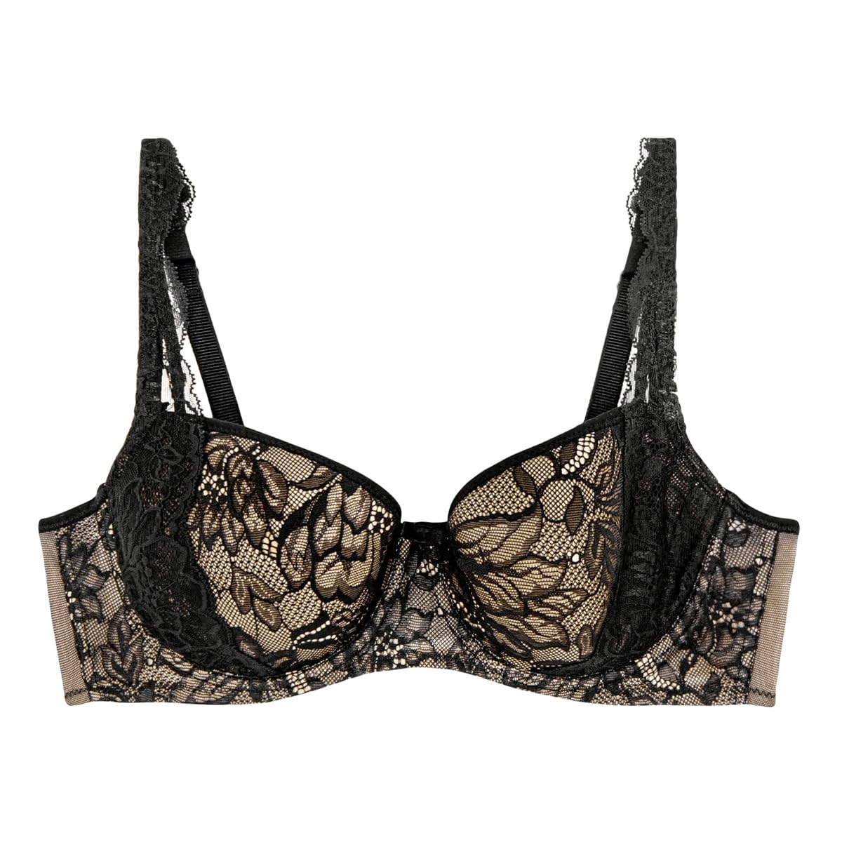 Triumph Reggiseno con Ferretto in Pizzo con Leggera Imbottitura Art Amourette Charm Coppa C