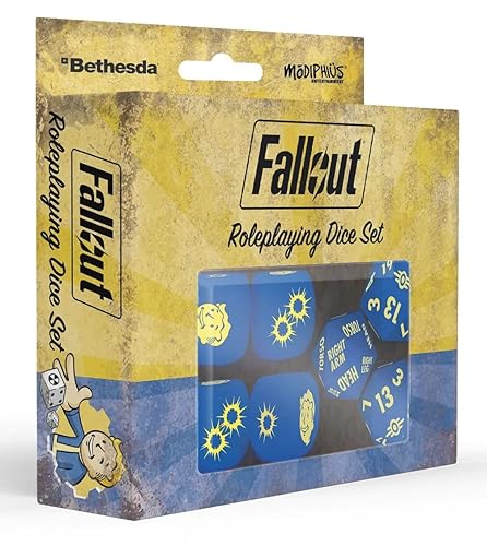 Modiphius Fallout: The Roleplaying Game Dice Set,Various