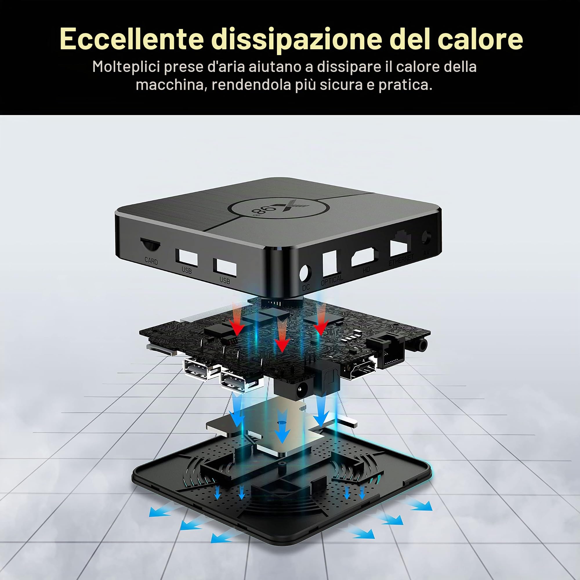 X88 Android 11.0 TV Box, X98 Plus Amlogic S905W2 Quad Core RAM 4GB ROM 64GB Dual WiFi 2.4G/5.8G BT4.2 4K 6K AV1 Home Smart Media Player Android TV Box