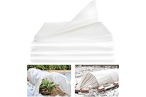 10x26 Clear Plastic Rolls for Greenhouse Protection