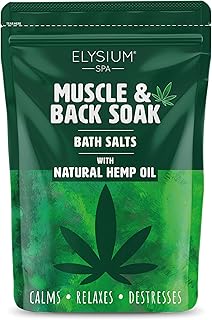 Elysium Spa Muscle & Bath Soak With Hemp Oil