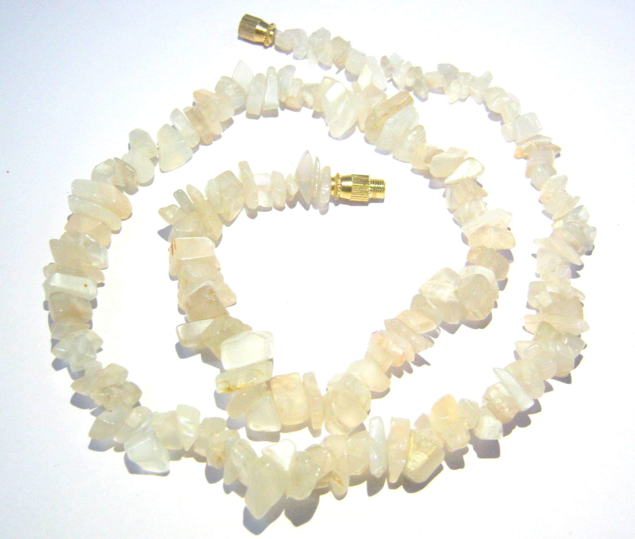 Crystal Miracle Beautiful Moonstone Necklace Crystal Healing Fashion Jewelry Women Gift Positive Energy Meditation Handcrafted Accessory
