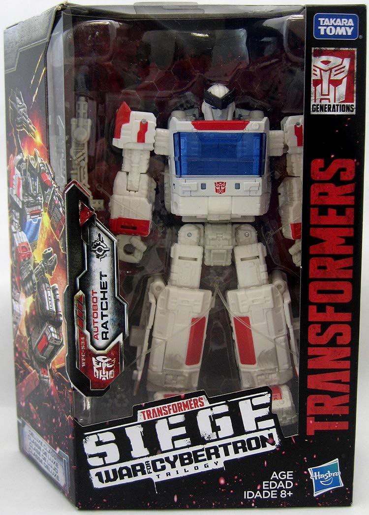 6 Inch Transformers Siege War for Cybertron Action Figure Deluxe Class - Ratchet Exclusive
