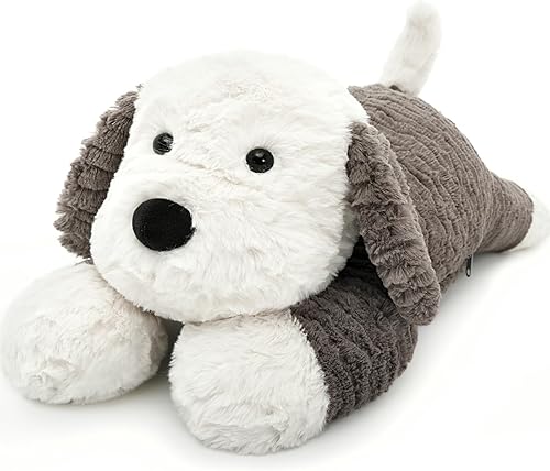 Miniatura 10 de MaoGoLan Ballena de Peluche Rellena de 43 pulgadas, Almohada Grande de Peluche Ballena Azul de 4 pies, Juguete de Ballena Jorobada para Niños,