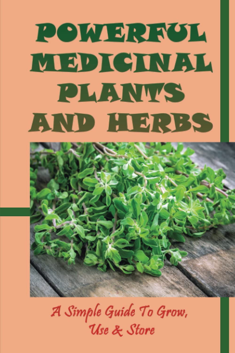 Powerful Medicinal Plants And Herbs: A Simple Guide To Grow, Use & Store: Simple Herbal Remedies From Your Garden